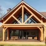 Aanbouw met Houten Balken - VierBalken.nl