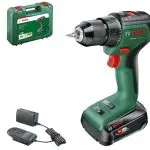 Bosch UniversalDrill Cordless Screwdriver 18V (2 Batteries, 18 Volt System, in Case)